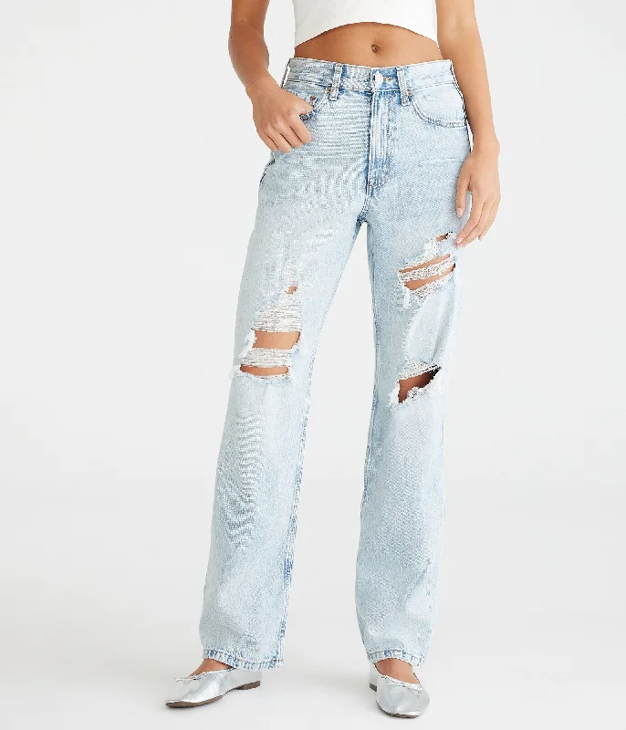 Women's Formal Wear Aeropostale High-Rise Baggy Jean