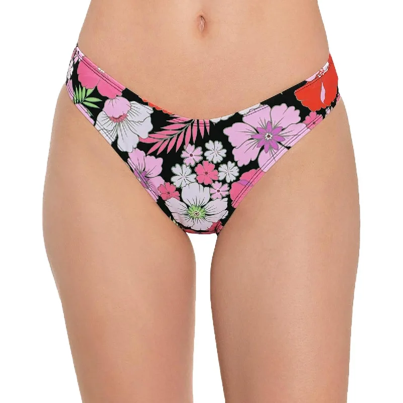 Stylish Loungewear for Women Womens Floral Print Hipster Swim Bottom Separates