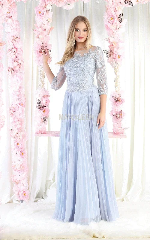 Formal Clothing For Women May Queen MQ1980 - Pleated Gown