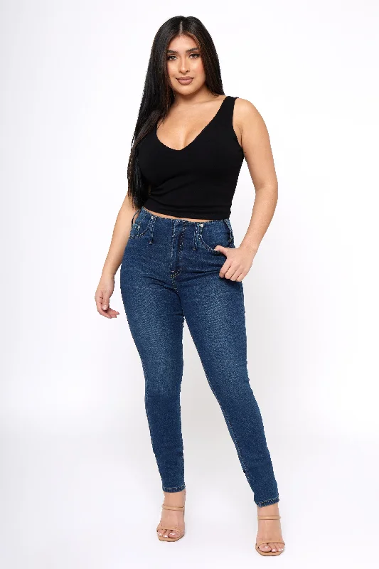 Women Apparel Waist No Time - Skinny Jeans