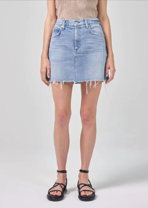 Timeless Women's Clothing Beatnik Mini Skirt In Lakely