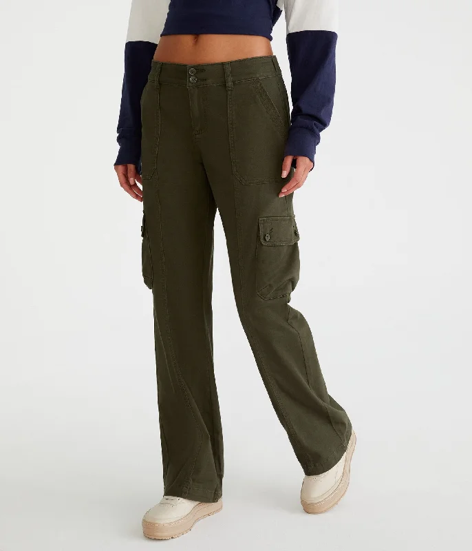 Women's Comfy Loungewear Outfit Aeropostale Bootcut Cargo Pants