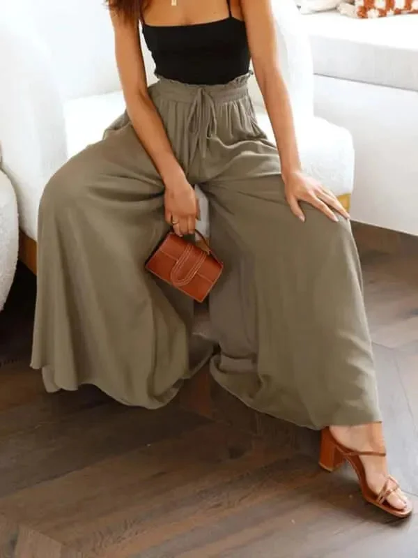 Women's Comfortable Apparel Casual Loose Wide Leg Women Pants