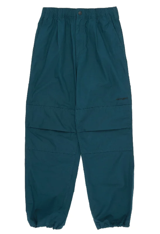 Relaxed Fit Women's Fashion Carhartt WIP Women's Coastal Pants - Duck Blue / Black