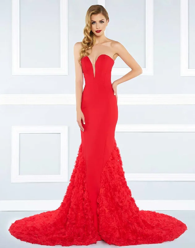 Stylish Outerwear Clothing For Women Mac Duggal 65219 - Off Shoulder Mermaid Gown