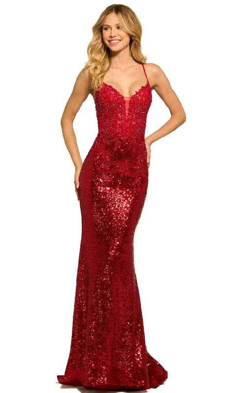 Casual Chic for Women Sherri Hill 55524 - Sheath Sequin Gown