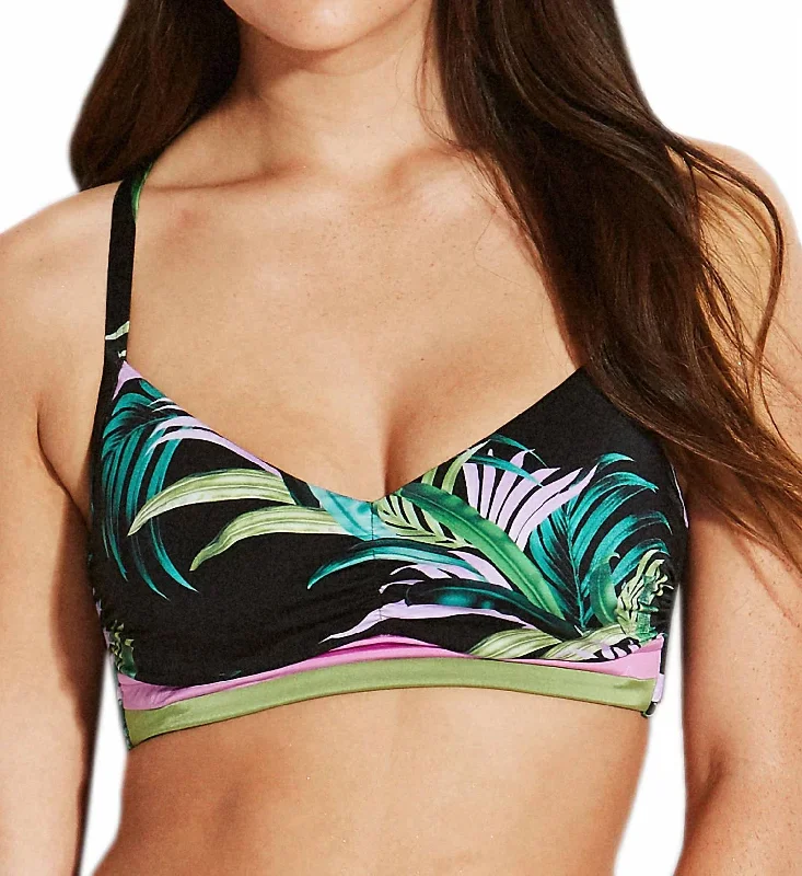 Women's Activewear Attire Las Palmas Dd-Cup Bralette In Black