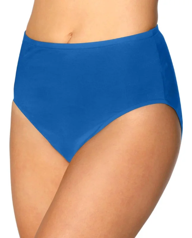 Women's Clothes Women's Full Brief Swim Bottom In Blue