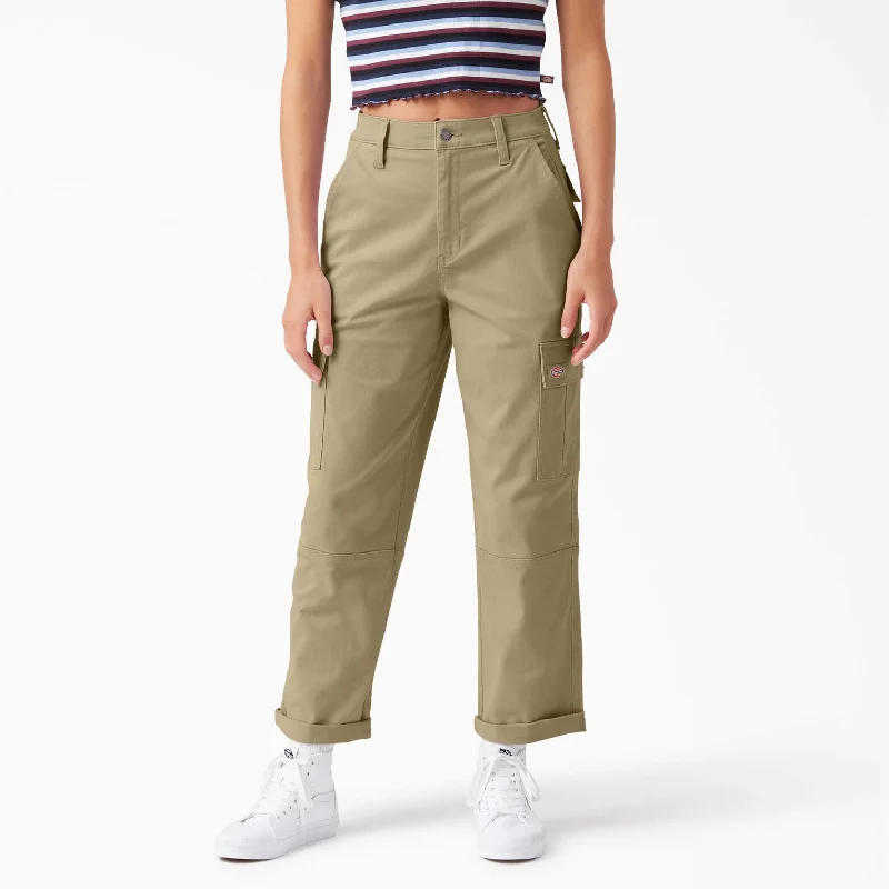 Sale For Women Dickies Women's Relaxed Fit Cropped Cargo Pants