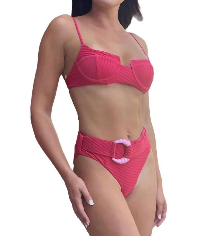 Women's Evening Wear Outfit Victoria Bikini In Pink