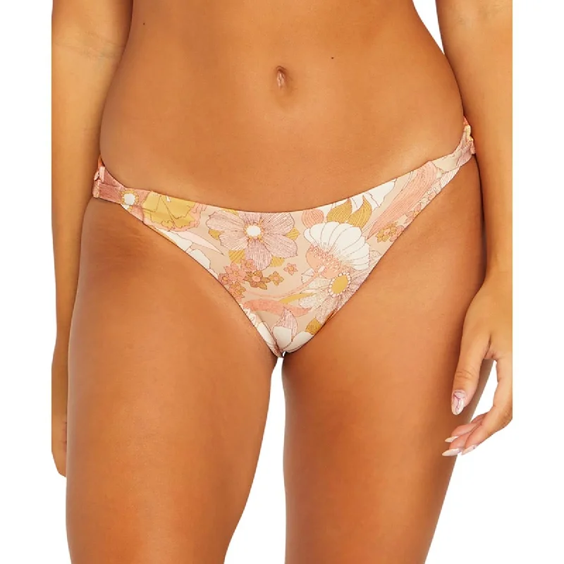 Women's Vintage-Inspired Outfit Bloom Shaka Womens Floral Hipster Swim Bottom Separates