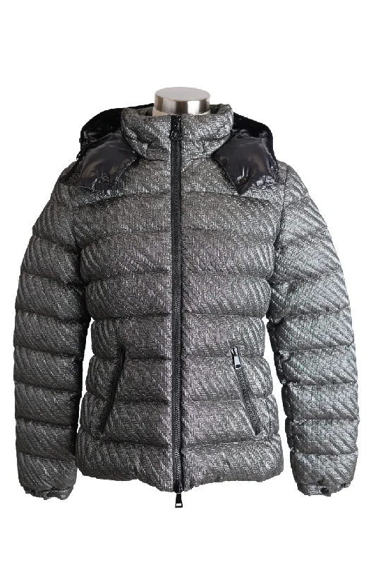 Plus Size Women Wear Bady Metallic Down Puffer Jacket - Limited Edition