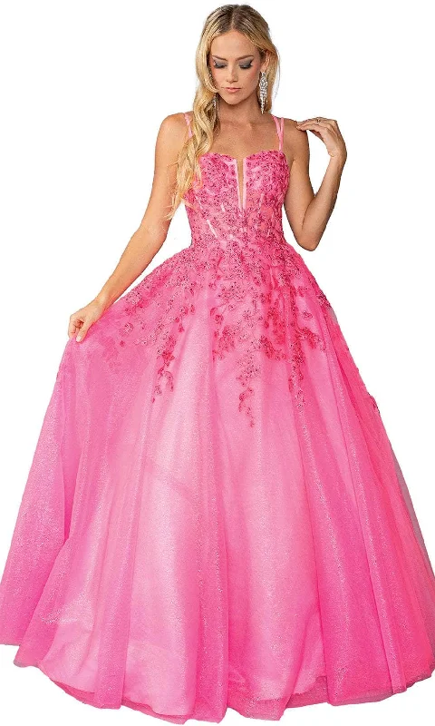 Comfy Women's Outfits for Daily Wear Dancing Queen 4459 - Lace-Up Back Sleeveless Ballgown