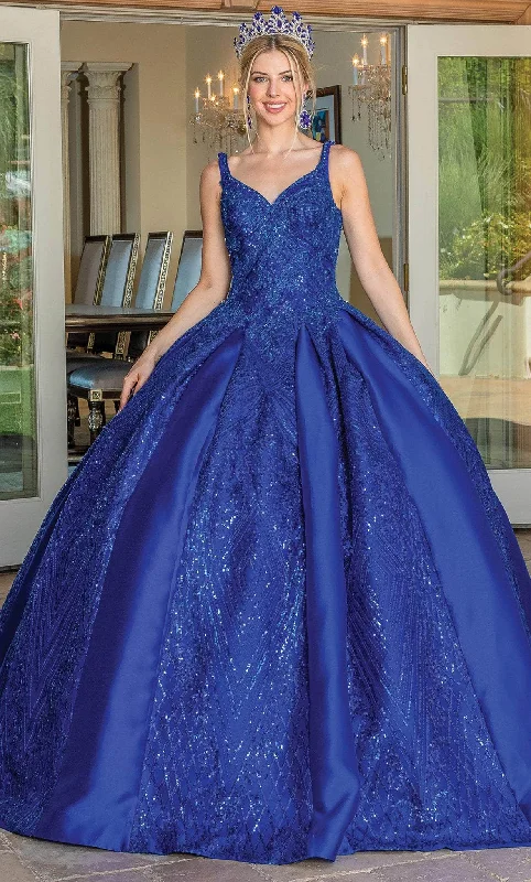 Women's Elegant Evening Outfit Dancing Queen 1680 - Sleeveless Ballgown