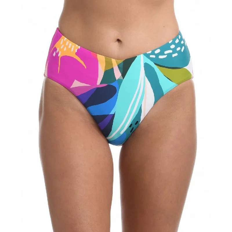 Women's Comfortable Lounge Outfit Womens Printed High-Waist Swim Bottom Separates