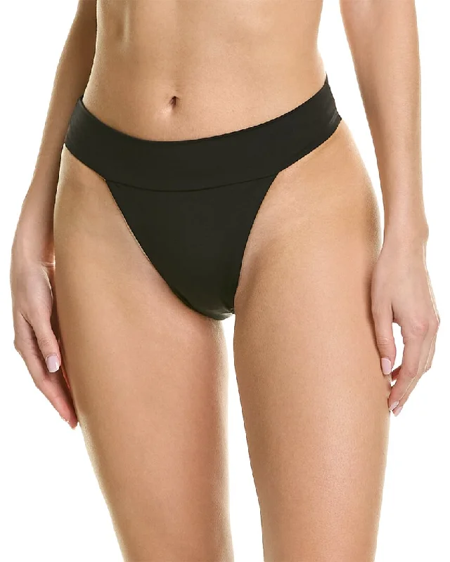 Women's Travel Garments WeWoreWhat Cheeky High-Leg Bikini Bottom