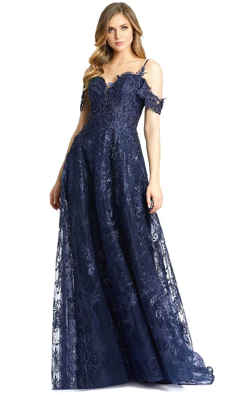 Women's Fashion Clothing Mac Duggal 20287 - Cold Shoulder Evening Gown