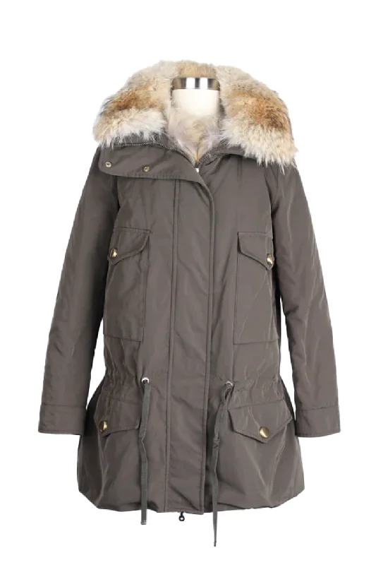 Trendy Women's Fashion Margarita Fur Lined Parka