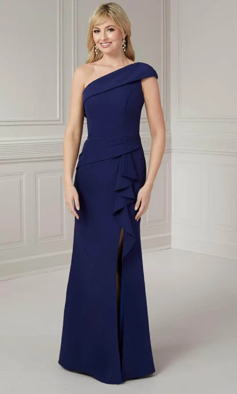 Women's Evening Wear Christina Wu Elegance 17136 - One Shoulder Evening Gown