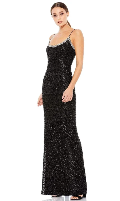 Women's Vintage Garments Mac Duggal 93551 - Beaded Sleeveless Gown