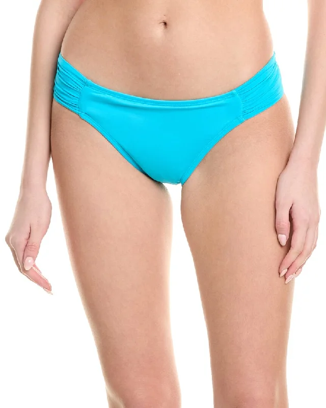 Women's Outdoor Attire La Blanca Side Shirred Hipster Bikini Bottom