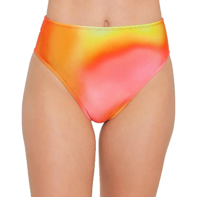 Trendy Women's Apparel Juniors Womens High Waist Bikini Swim Bottom Separates