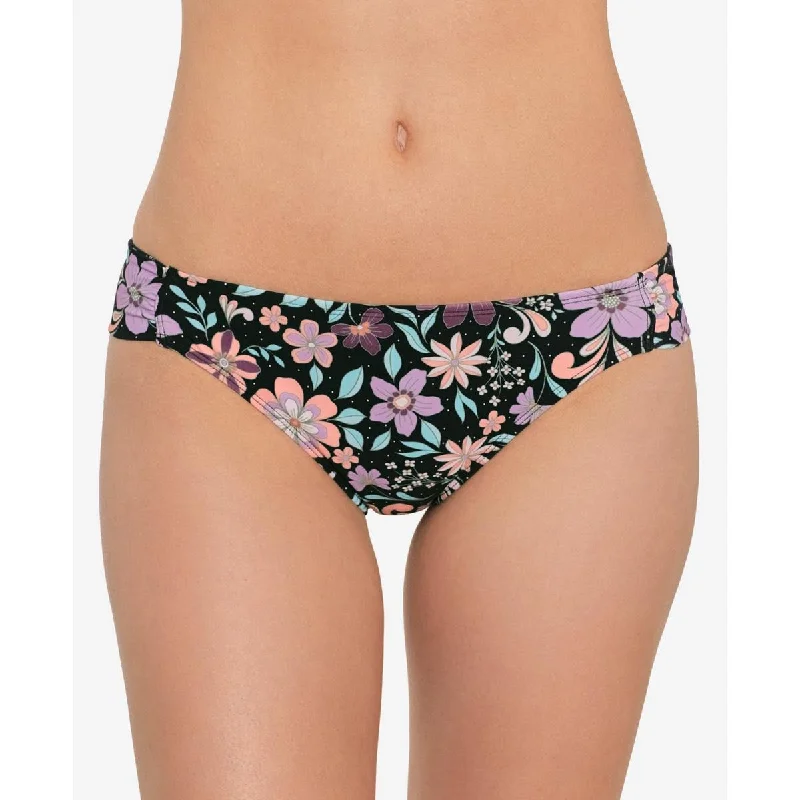 Comfortable Loungewear for Women Juniors Womens Floral Print Hipster Swim Bottom Separates