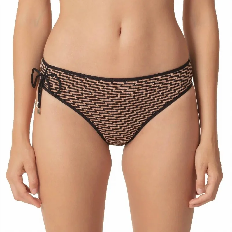 Women's Classic Attire Monica Rio Bikini Briefs In Copper