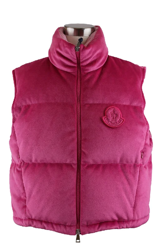 Clothing Woman Blavet Velvet Down Vest