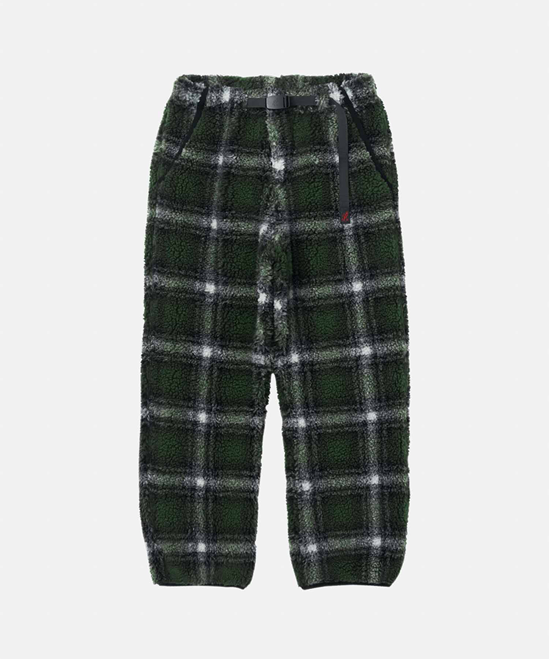 Women's Formal Apparel Shadow Plaid Sherpa Pant