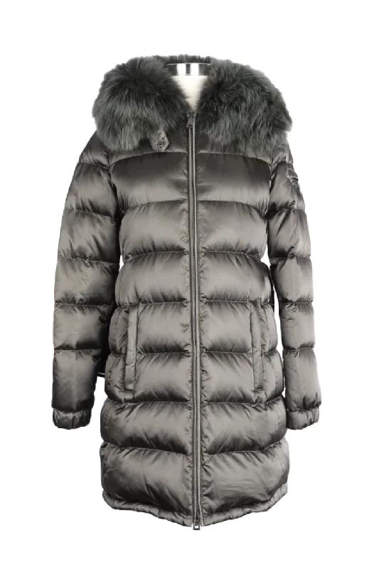 Women's Clothes for All-Day Comfort and Style Fur Trim Down Parka