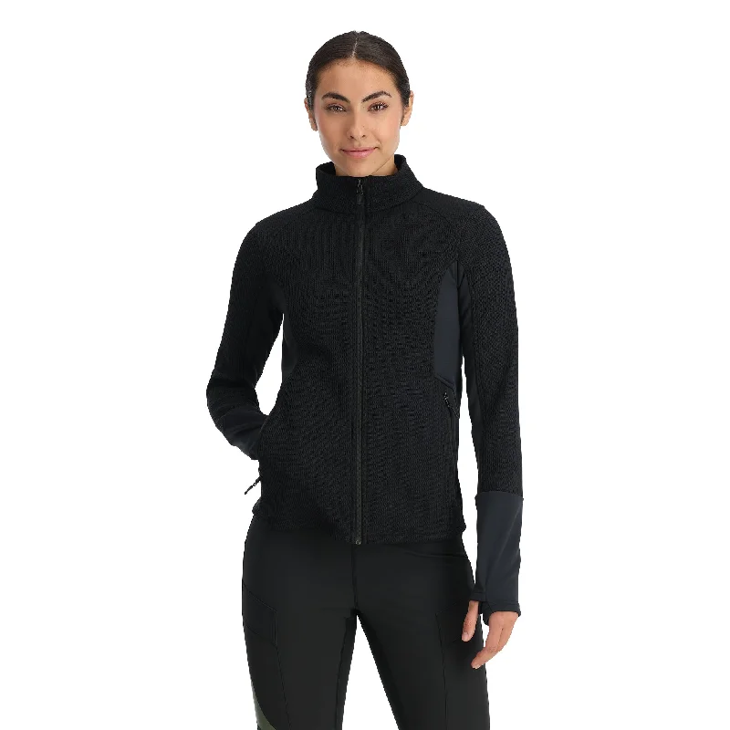 Women's Trendy Outfit Womens Bandita Full Zip - Black