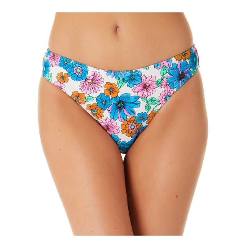 Women's Weekend Outfit Womens Floral Hipster Swim Bottom Separates