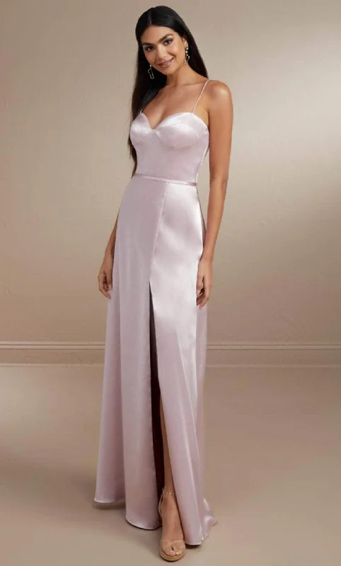 Trendy Women's Apparel for All Seasons Christina Wu Celebration 22168 - Sweetheart Side Slit Gown