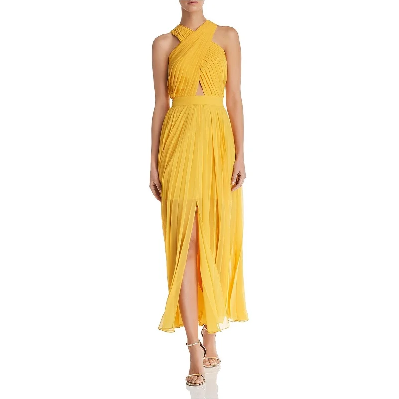 Contemporary Women's Clothing Joie Womens Elenita Gown Dress, Yellow, 6