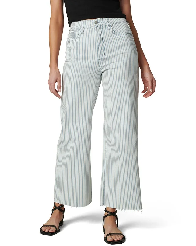 Comfortable Women's Attire JOE'S Jeans The Mia Rail Road Stripe Ankle Jean