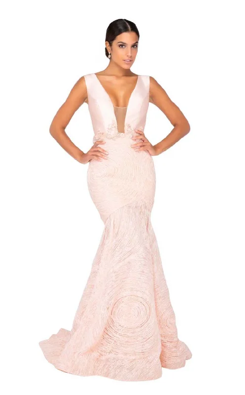 Designer Women's Fashion Online Terani Couture 1911P8158 - Trumpet Gown