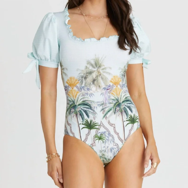 Chic Women's Clothing for Date Nights Palmilla Joanna One Piece In Blue