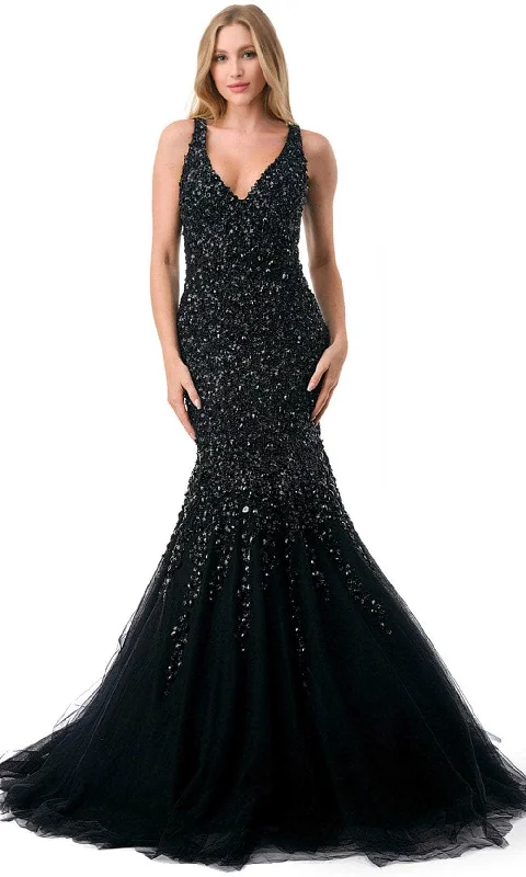 Women's Trendy Garments Trevi Collection L2802K - Mermaid Evening Gown