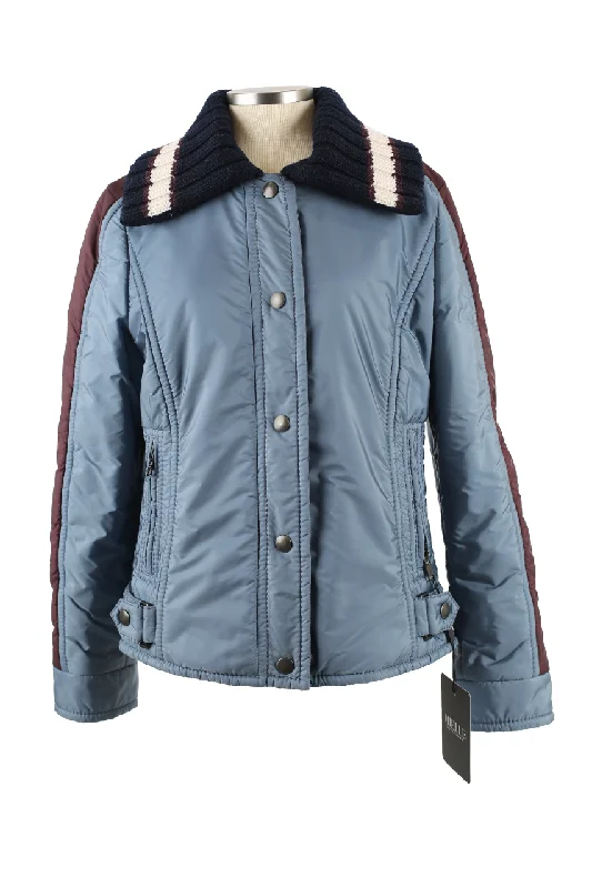 Sustainable Fashion Clothing For Women Knit Collar Lightly Padded Jacket