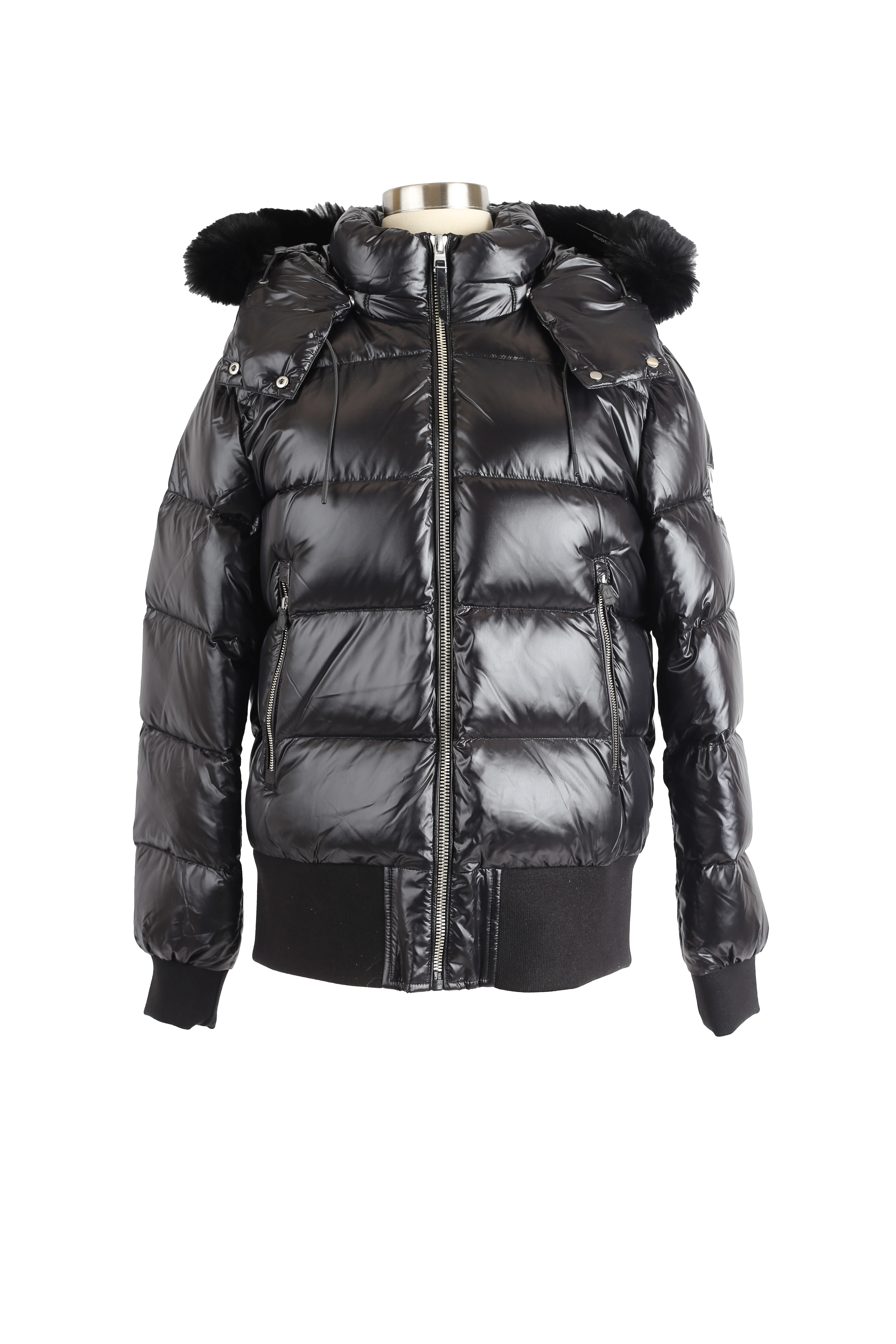 Tailored Clothing For Women Maude S Down Bomber Jacket W/ Fur Hood