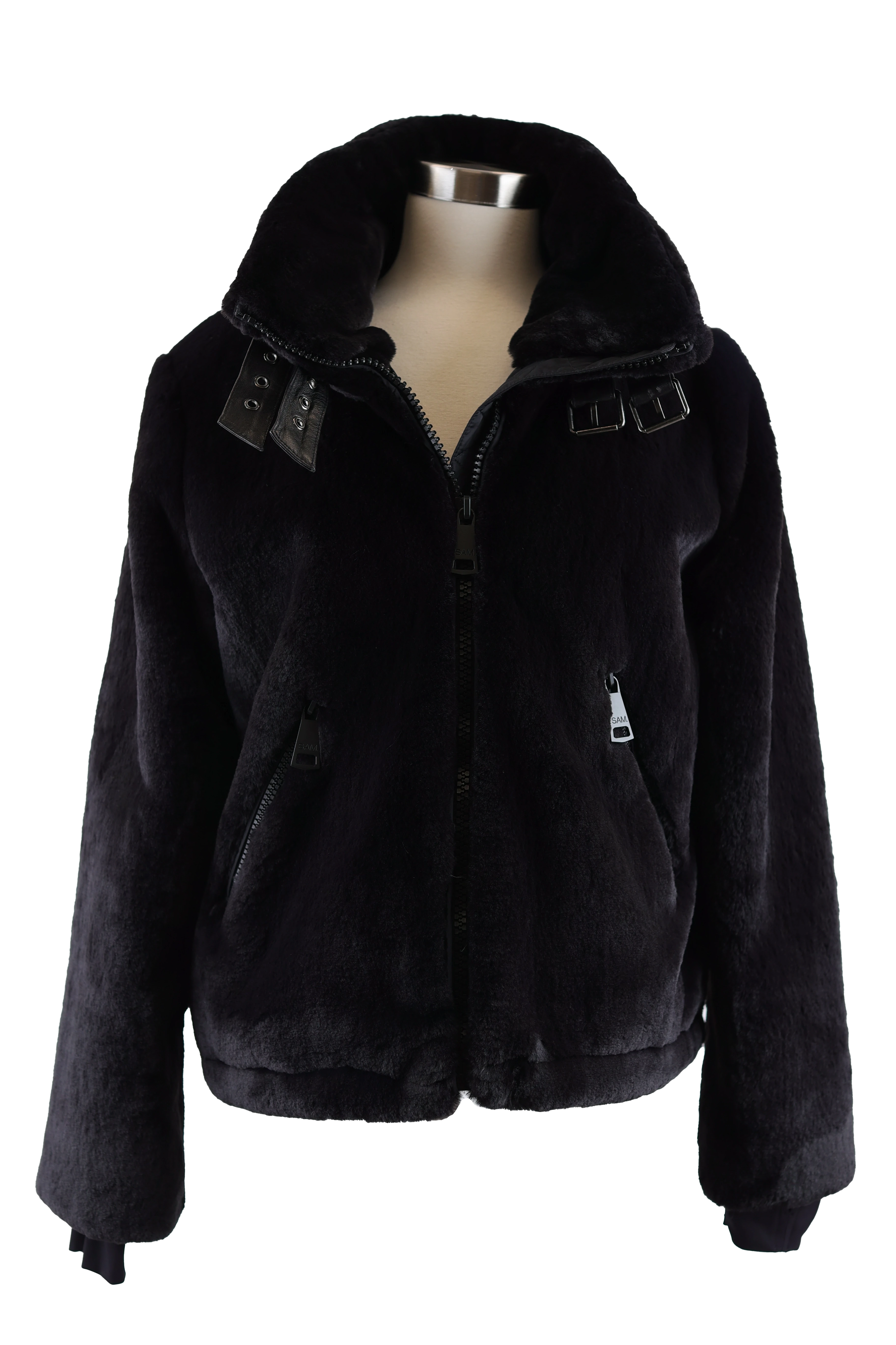 Affordable Online Boutiques Faux Fur Bomber Jacket