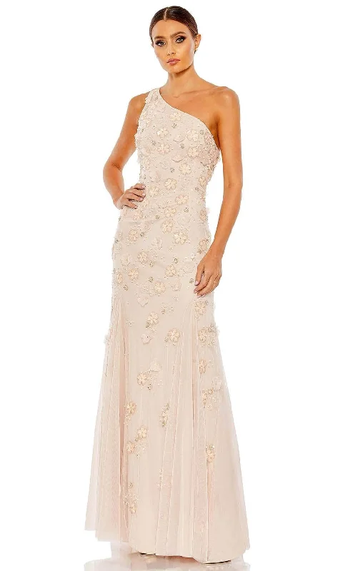 Women's Evening Garments Mac Duggal 9168 - Assymetrical Trumpet Gown