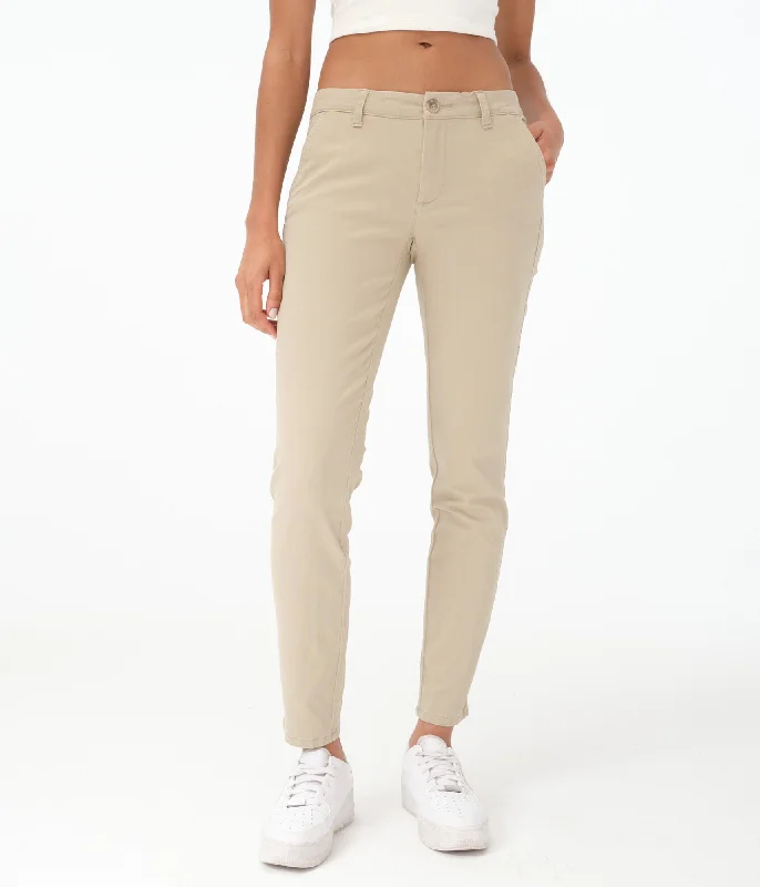 Women's Vacation Attire Aeropostale Women's Skinny Twill Pants