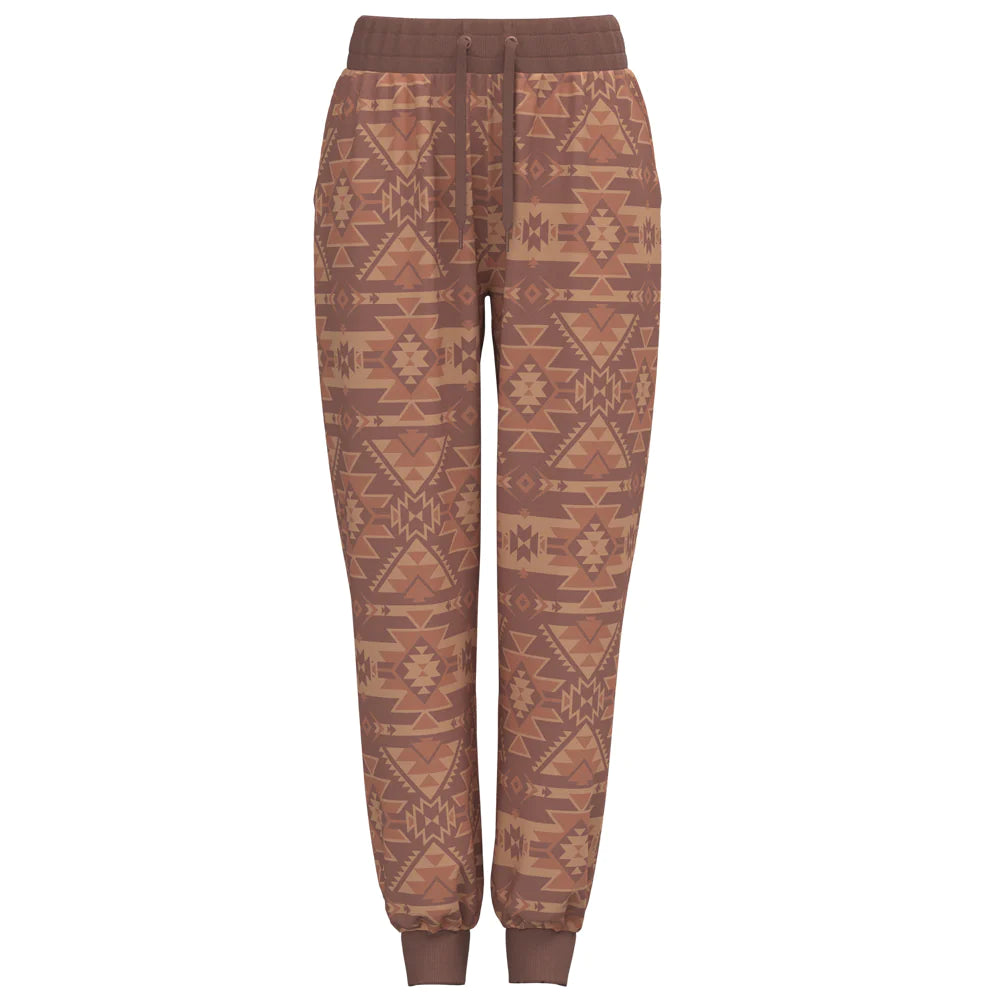 Stylish Women's Apparel Hooey Ladies Telluride Aztec Joggers