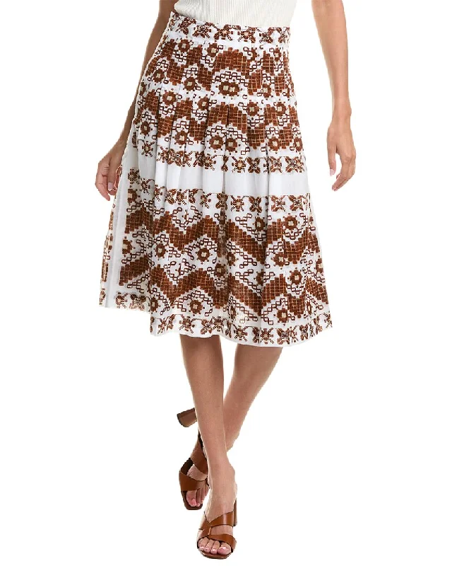 Women's Elegant Garments Samantha Sung Zelda Midi Skirt