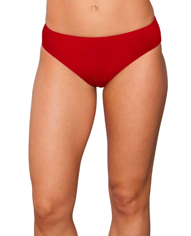 Outfits For Girls Women's Hipster Swim Bottom In Red