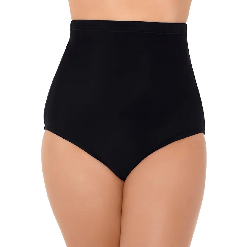 Women's Casual Wear Clothing Womens Solid Nylon Swim Bottom Separates