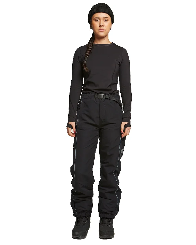 Sustainable Fashion Clothing For Women SHE RIPZ PANT - TRUE BLACK