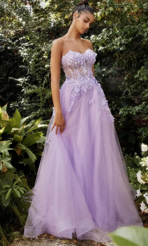 Women's Evening Wear Andrea and Leo A1108 - Sweetheart Embroidered Ballgown